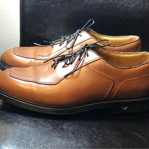 Callaway HX Tour M505-07 Men’s Lace Up Brown Leather Golf Shoes Size M9 - Picture 4 of 11